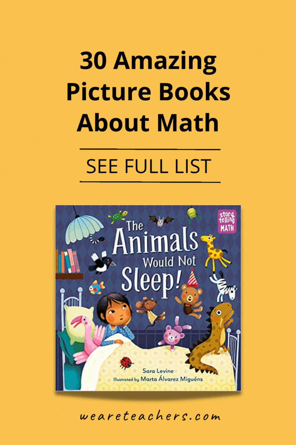 Books about math for kids are the best tool for getting kids excited about math concepts and keeping math conversations going all day long!