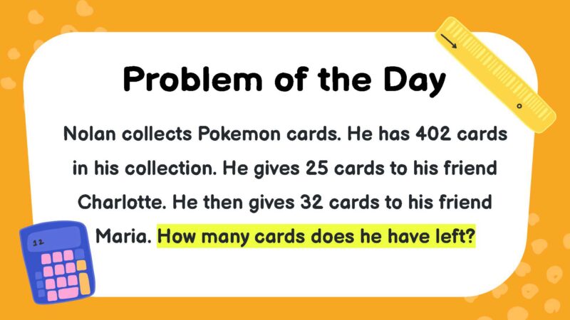 Nolan collects Pokemon cards. He has 402 cards in his collection. He gives 25 cards to his friend Charlotte.