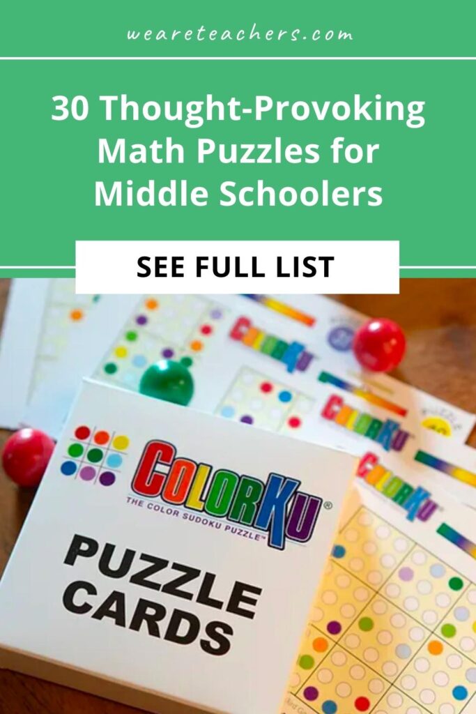Math time doesn't have to be the same old routine. Try these middle school math puzzles to ignite critical thinking!