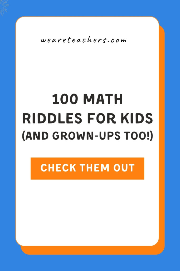 Math riddles are a great way to encourage creative thinking, apply knowledge, and have fun! Here are 100 math riddles from easy to difficult.