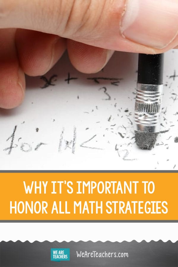 Why It’s Important to Honor All Math Strategies