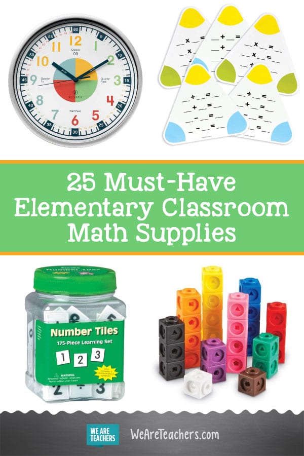 25 Must-Have Elementary Classroom Math Supplies That You (and the Kids!) Can Count On