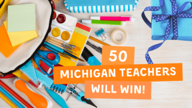50 Michigan teachers will win!