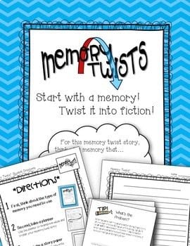 Writing Center Activities - Story Idea Writing Prompts - Tear-off Strips