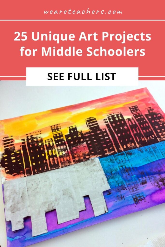 The arts are important since they help enhance many skills and reduce stress. Check out our favorite art projects for middle schoolers.