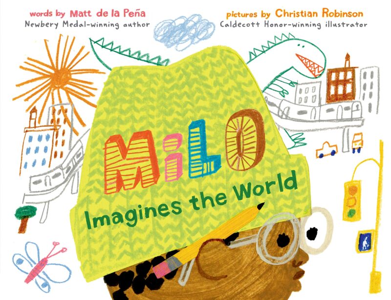 Milo Imagines the World as an example of a school wide read aloud