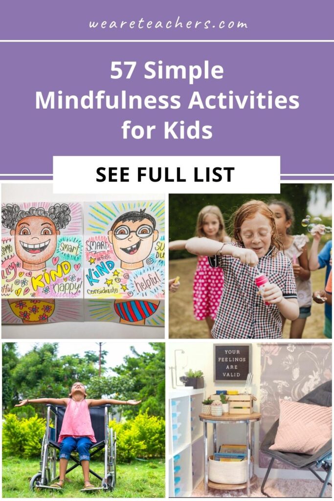 Calming Activities for Kids - Blowing Bubbles to Relieve Stress & More