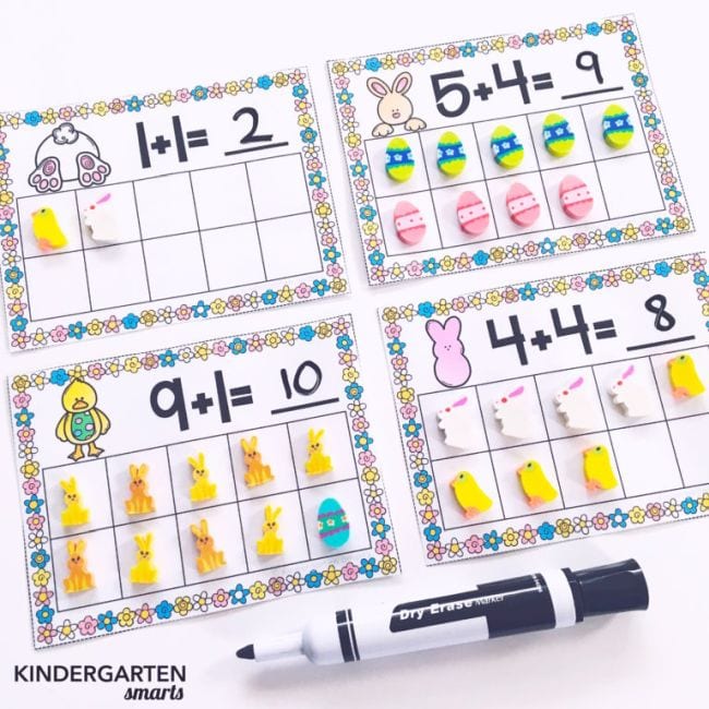 Mini Eraser Activities Kindergarten Smarts