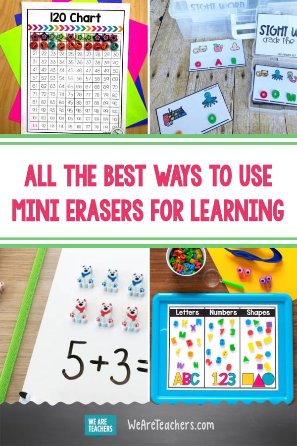 All the Best Ways to Use Mini Erasers for Learning