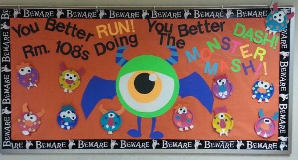 Monster Mash Bulletin Board