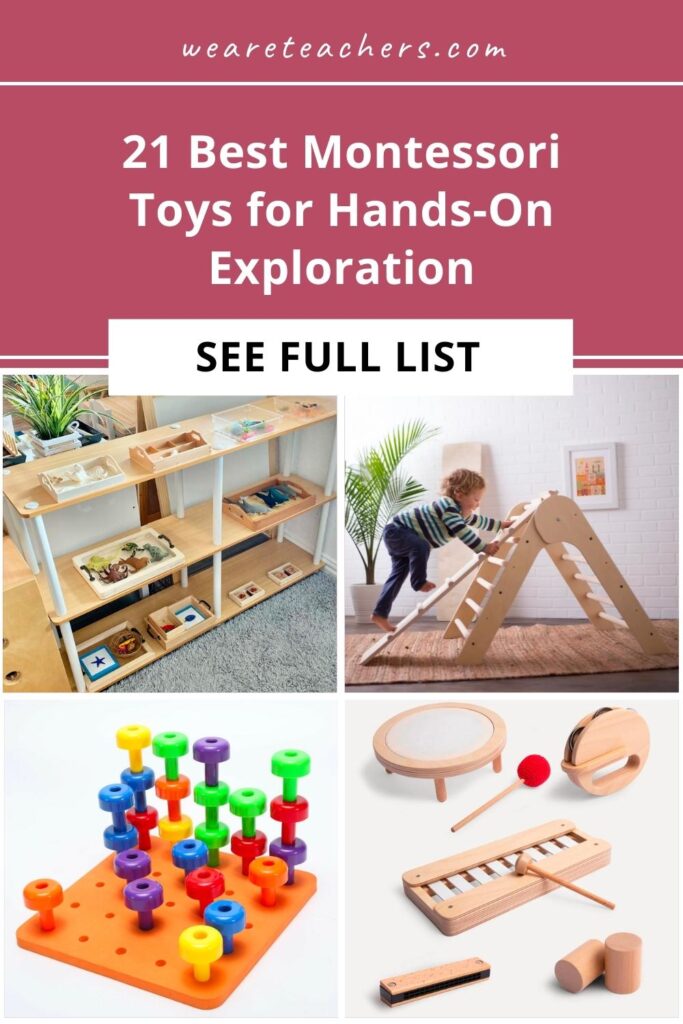 In the Montessori philosophy, toys should help kids develop skills and independence. Here's our guide to Montessori toys for kids.