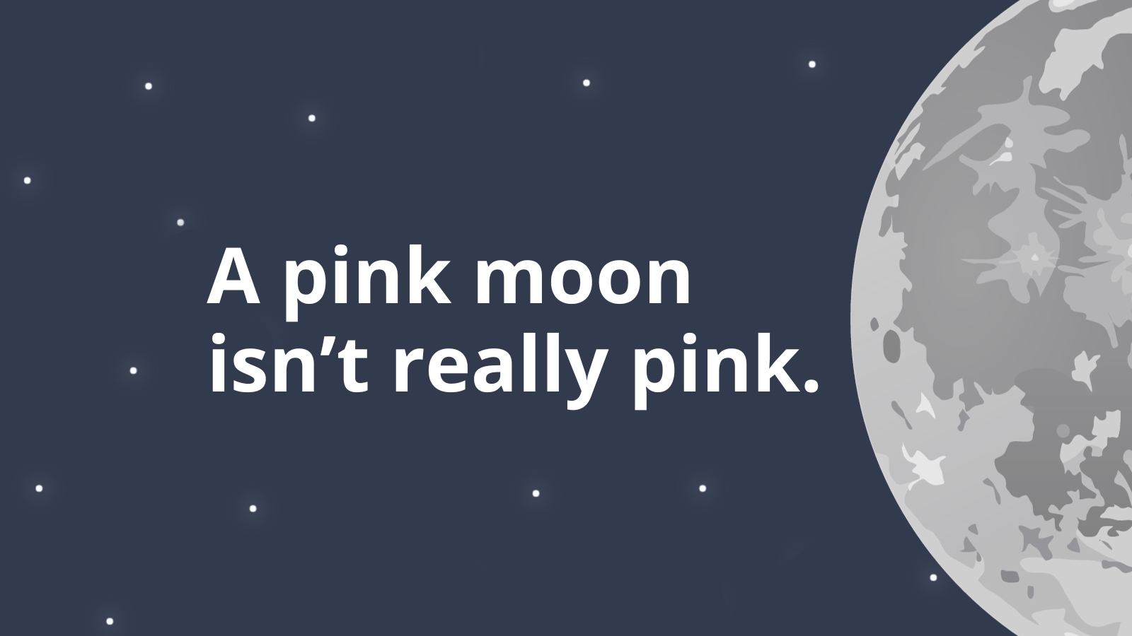 Moon Facts Feature