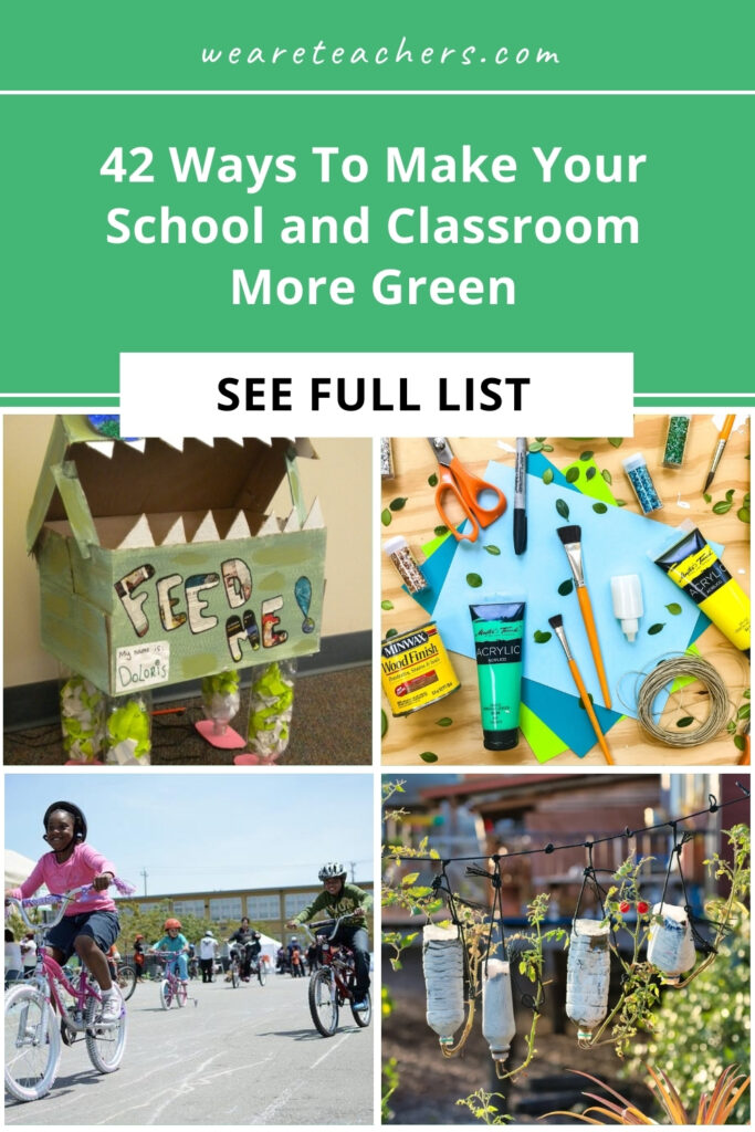 Learn everyday things you can do to have a green school and classroom. Many of these ideas can be done in a single day or afternoon.