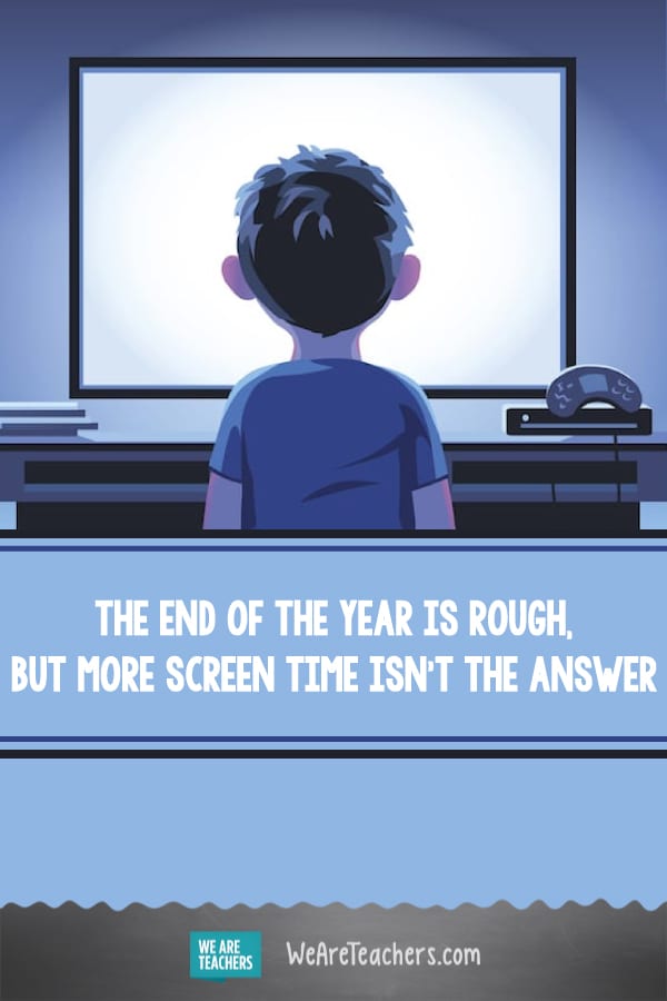 The End of the Year Is Rough, But More Screen Time Isn't the Answer