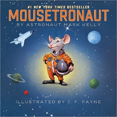 book cover Mousetronaut by Mark Kelly