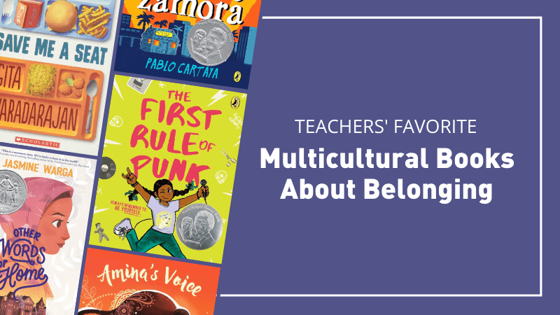Teachers' favorite multicultural books about belonging.
