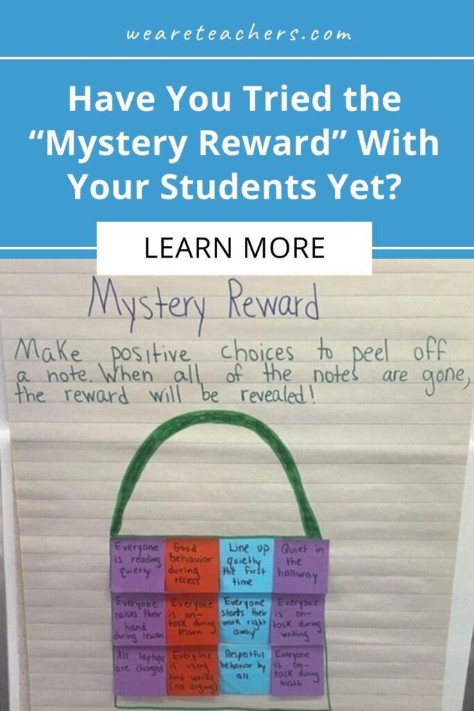 Have You Tried the "Mystery Reward" With Your Students Yet?