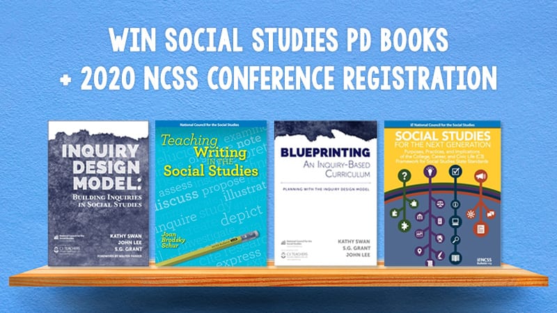 “Inquiry Design Model,” “Teaching Writing in the Social Studies,” “Blueprinting” and “Social Studies for the Next Generation.”