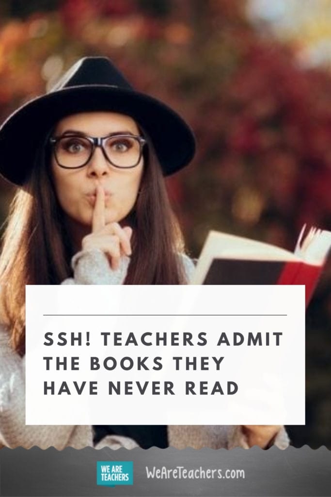 Ssh! Teachers Admit The Books They Have Never Read