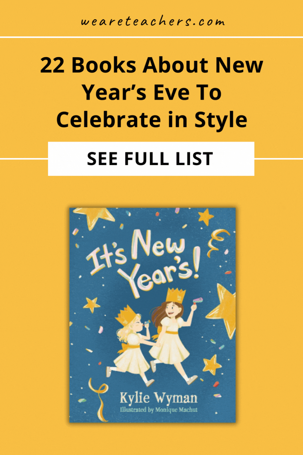 Read books about New Year’s Eve to build excitement about all the great things in store for the second half of the school year and beyond.