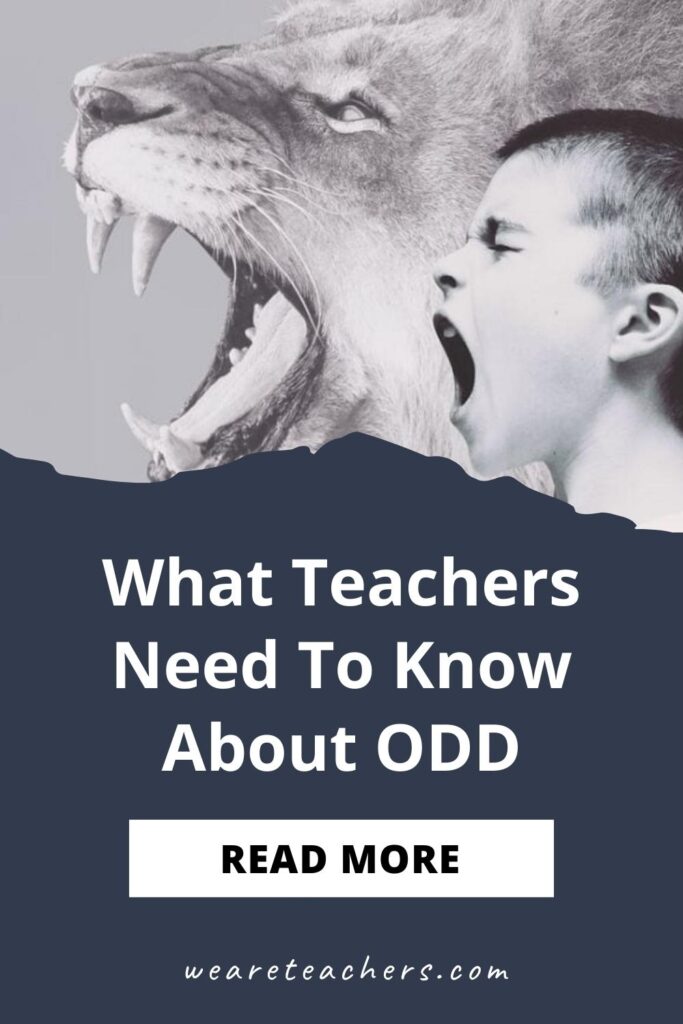 What Teachers Need To Know About ODD (Oppositional Defiant Disorder)