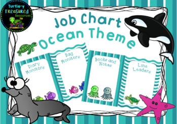 Ocean theme job chart