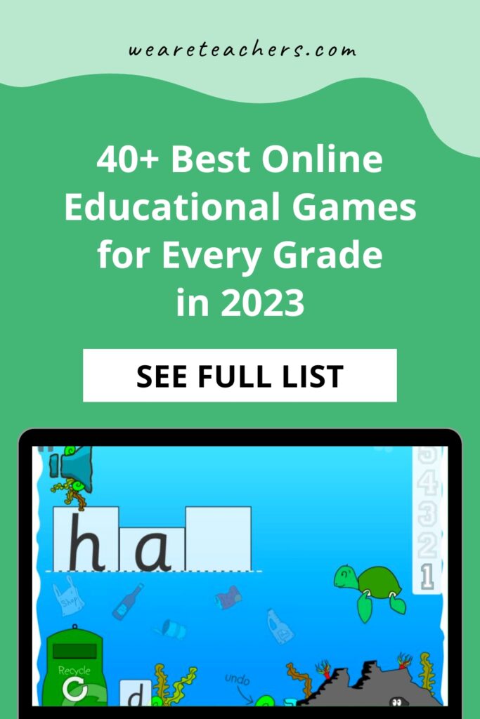 Trying to make learning fun for kids of all ages? We've compiled the best online educational games for students!