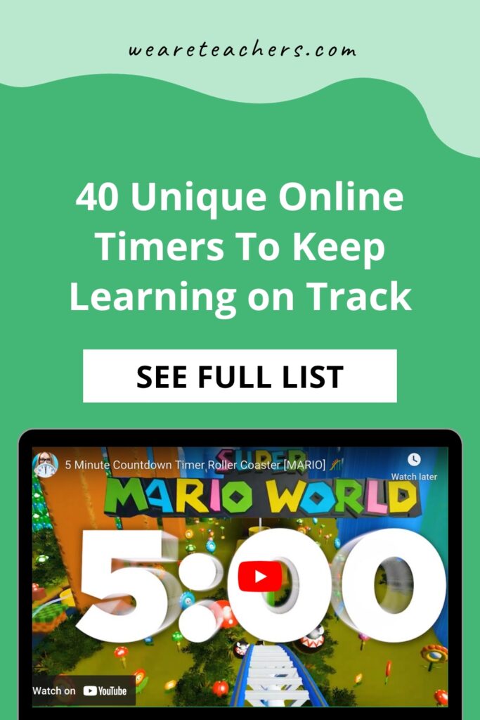 40 Unique Online Timers To Help You Stay on Track