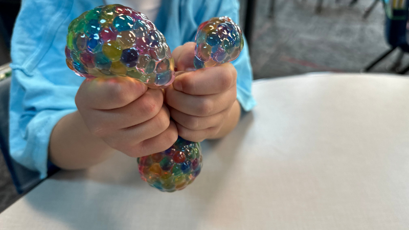 Make stress balls with Orbeez