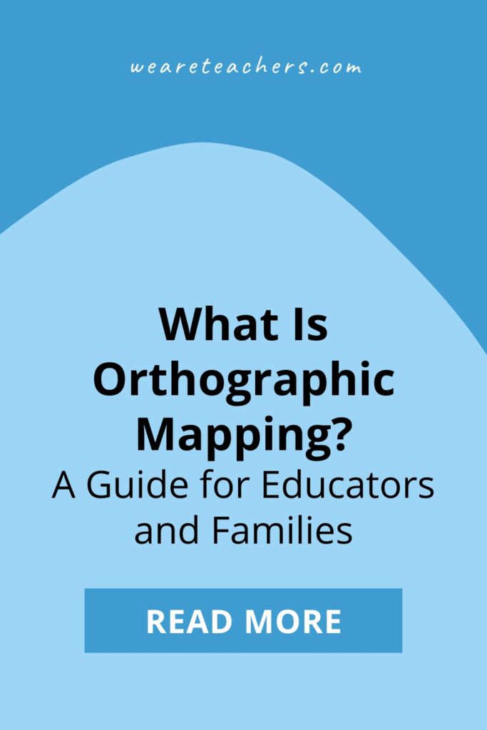 Orthographic mapping is a cognitive process that's crucial to learning to read. Learn what it is and how to let it happen!