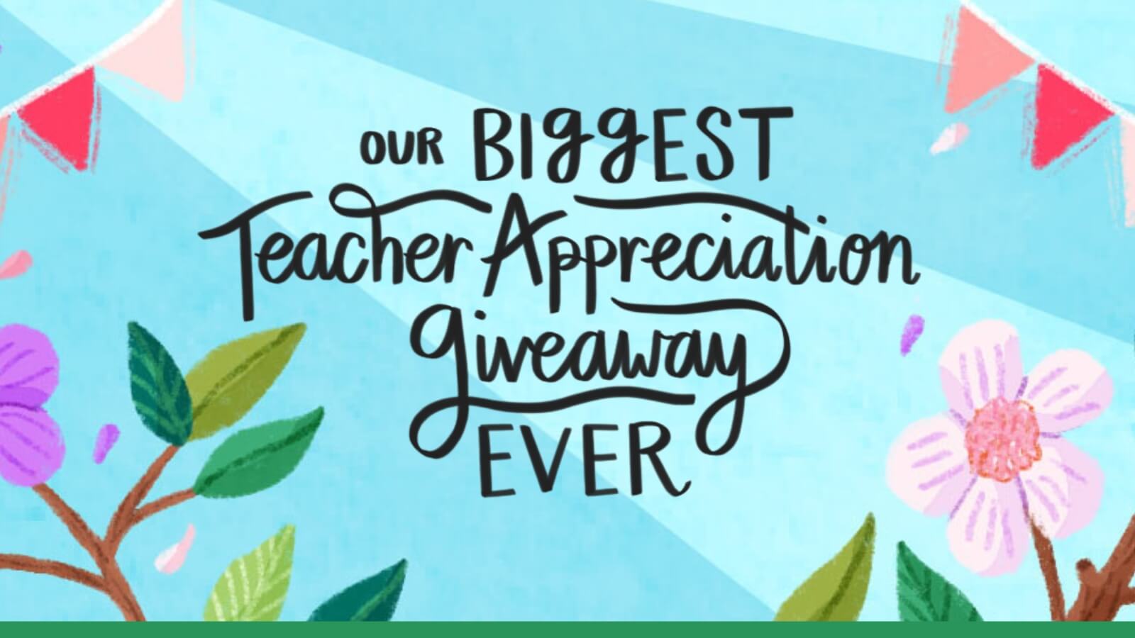 Our Biggest Teacher Appreciation Giveaway Ever