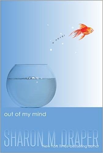 Book cover of Out of My Mind as an example of 5th grade books