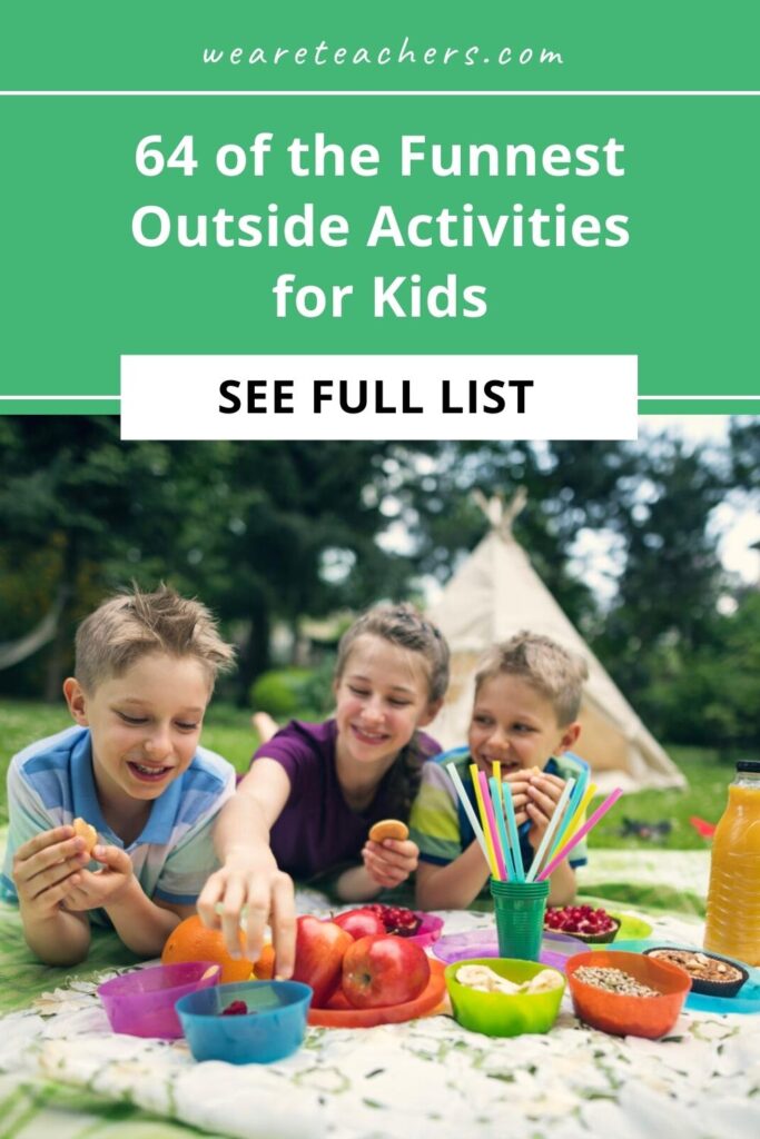 Time spent outside is time well spent. Here are our favorite outside activities for kids for year-round fun.