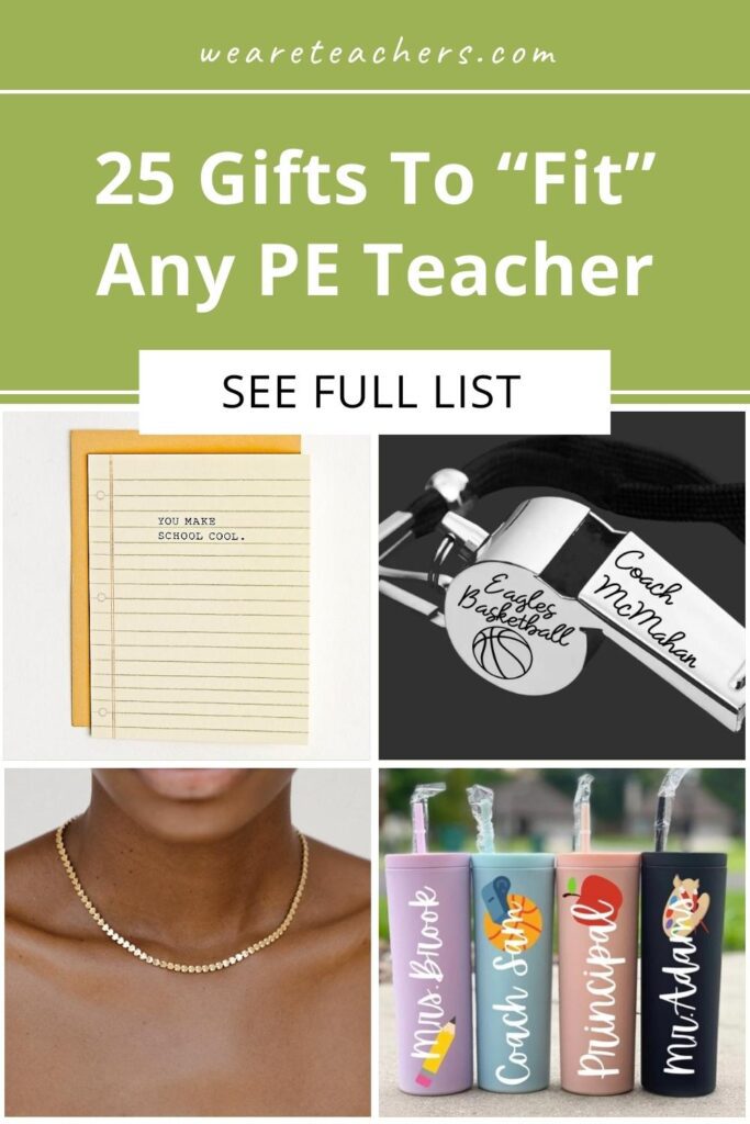 We've got all the best PE teacher gifts to fit any budget. See our picks for everyone from elementary teachers up to varsity coaches.
