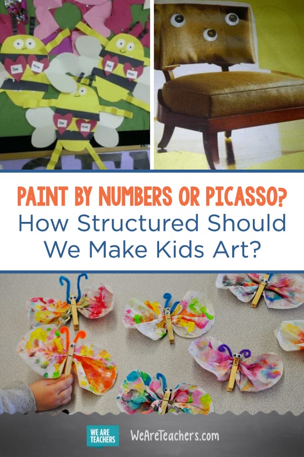 Paint by Numbers or Picasso? How Structured Should We Make Kids Art?