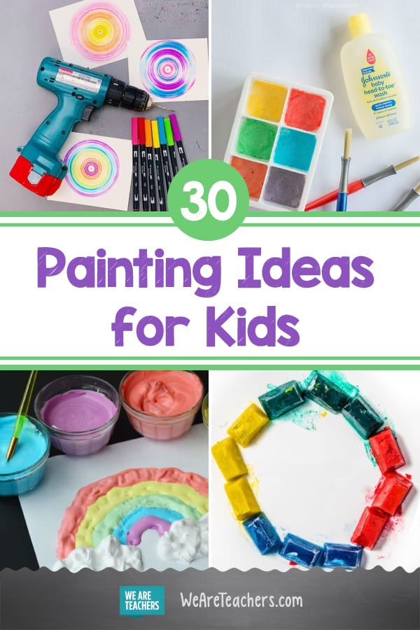 Paint Pouring, Spin Art, and Other Unique Painting Ideas for Kids