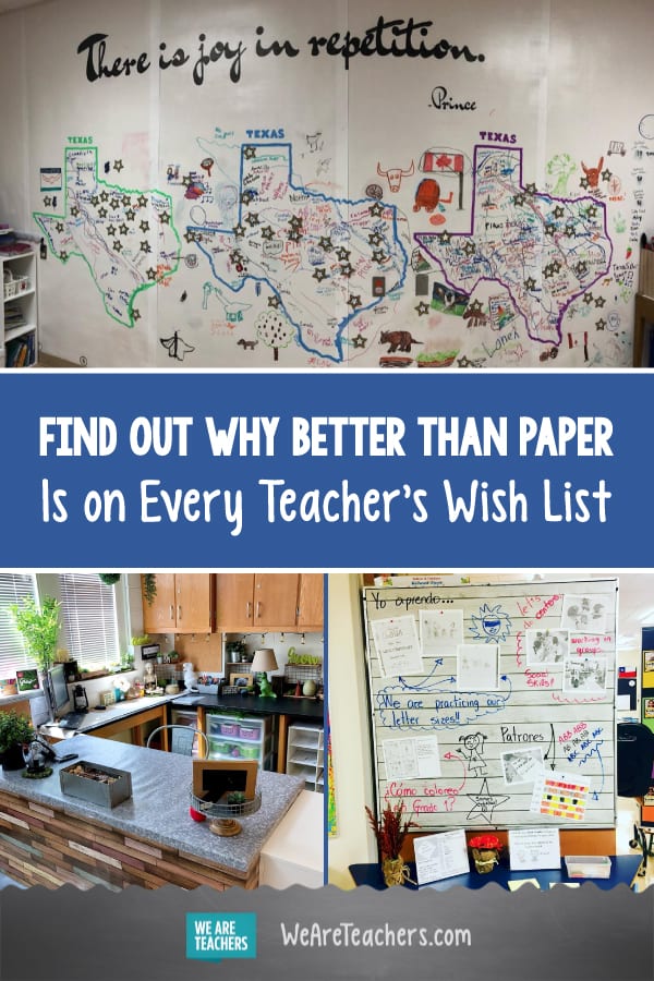 Find out Why Better Than Paper Is on Every Teacher's Wish List