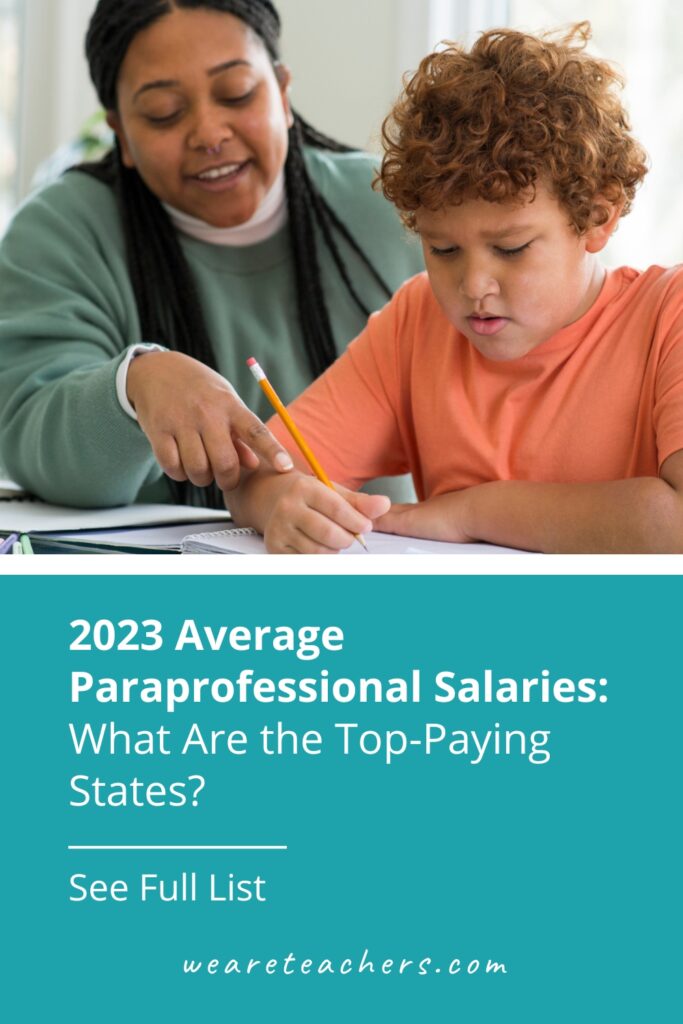 Schools can't function without paraprofessionals. Here's how paraprofessional salaries and hourly rates rank by state.