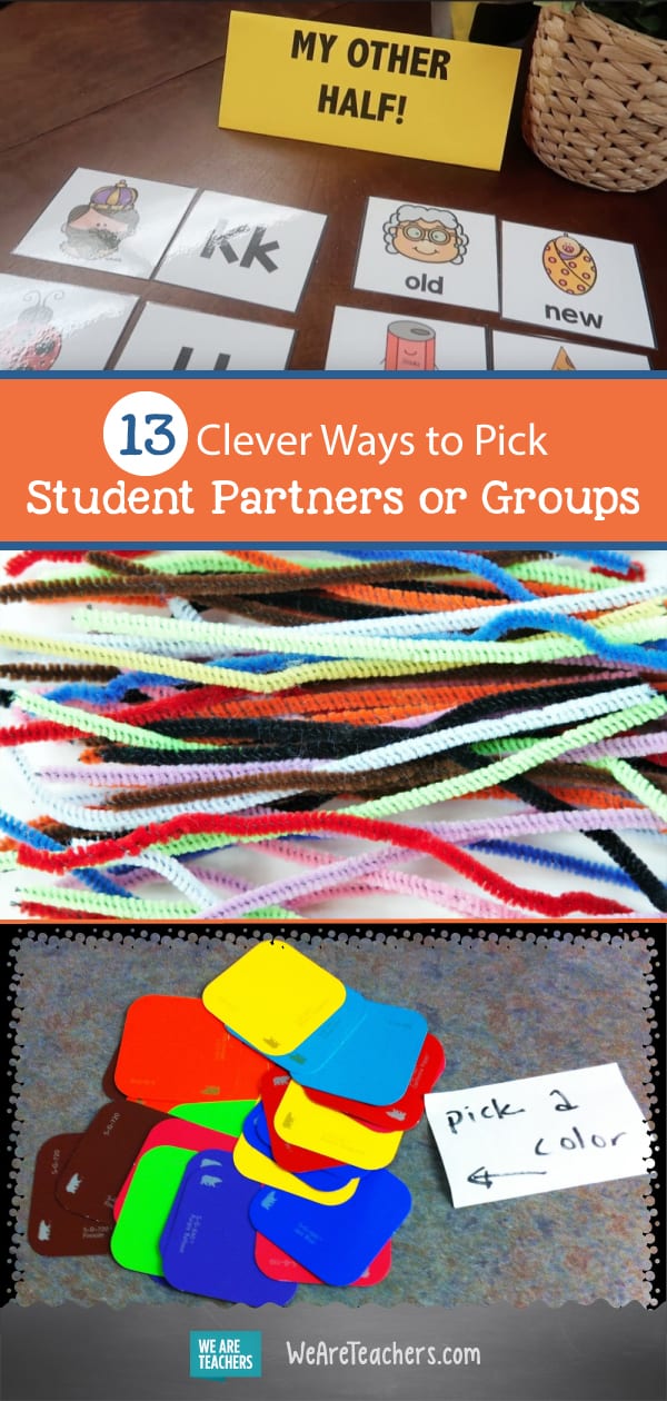 13 Clever Ways to Pick Student Partners or Groups
