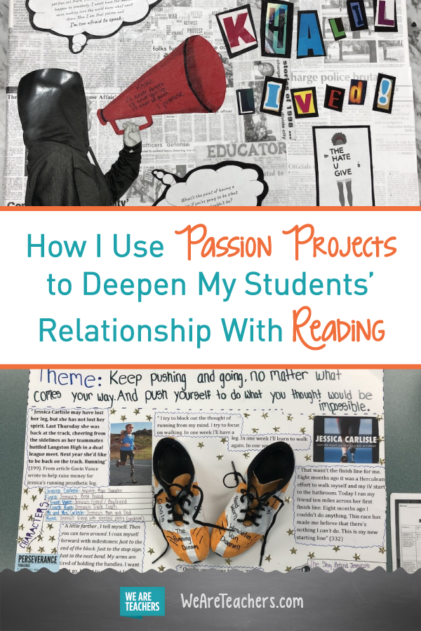 How I Use Passion Projects to Deepen My Students' Relationship With Reading