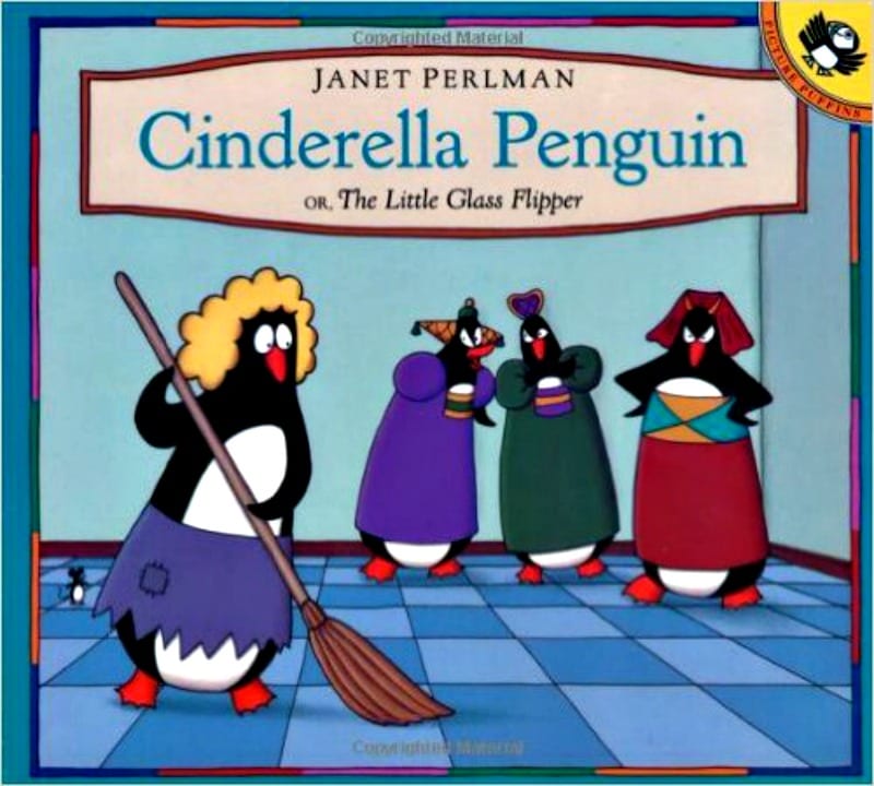 Book cover of Cinderella Penguin, Or, the Little Glass Flipper