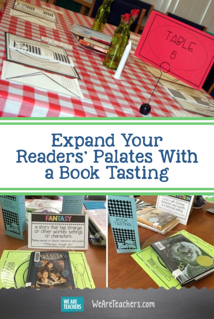 Expand Your Readers' Palates With a Book Tasting