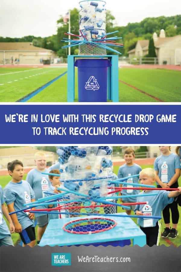 We're in Love With This Recycle Drop Game to Track Recycling Progress