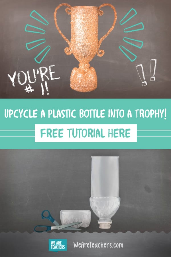 How to Make a Trophy by Recycling a Plastic Bottle