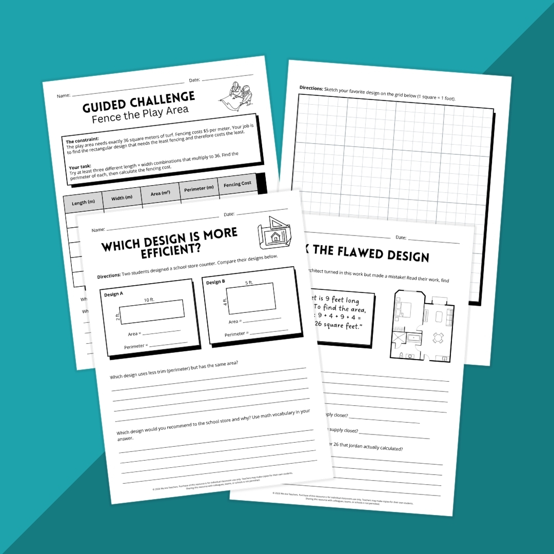 Perimeter and Area Project: Design Your Dream Classroom - We Are Teachers