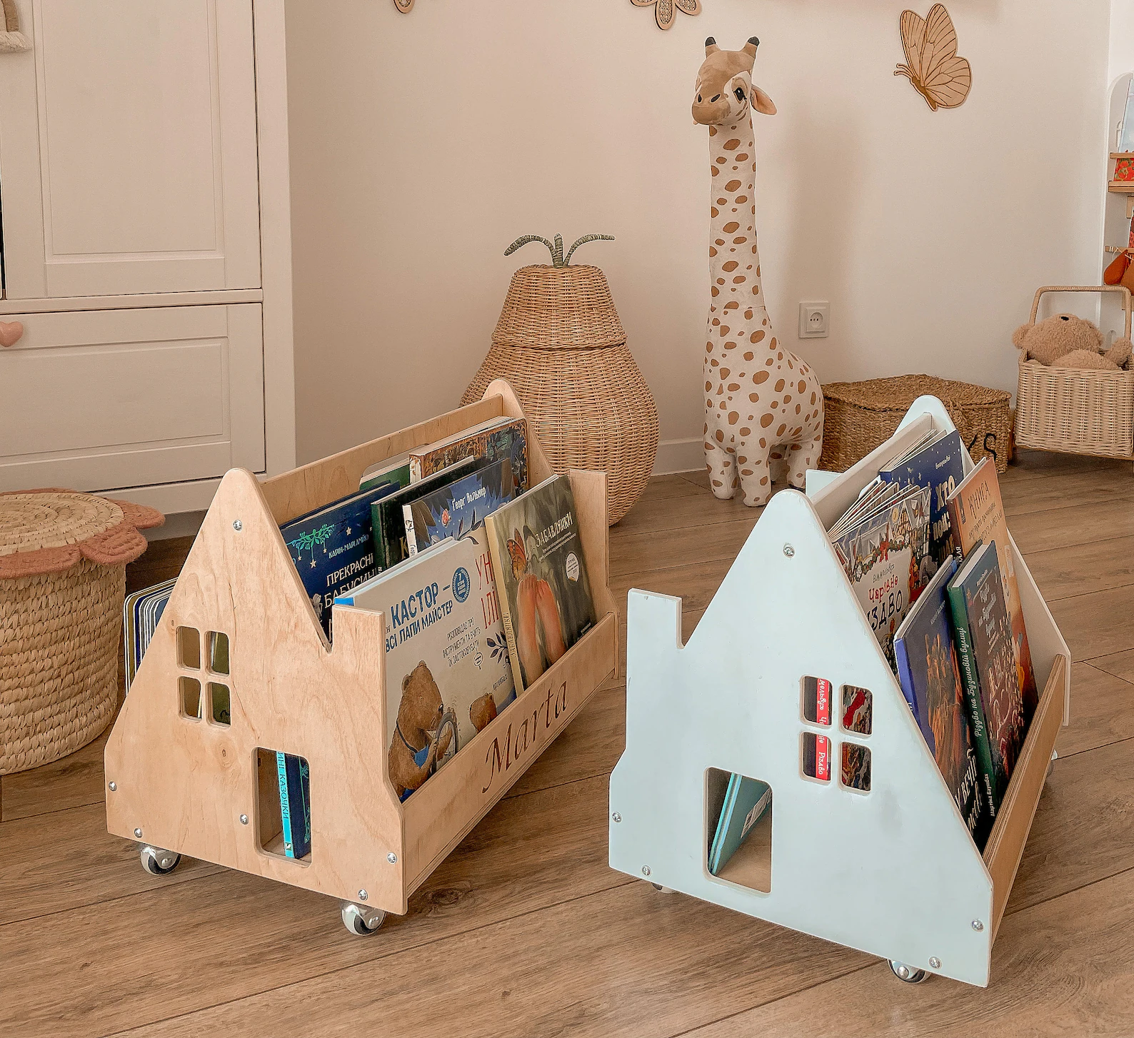 Personalized Montessori Bookshelf