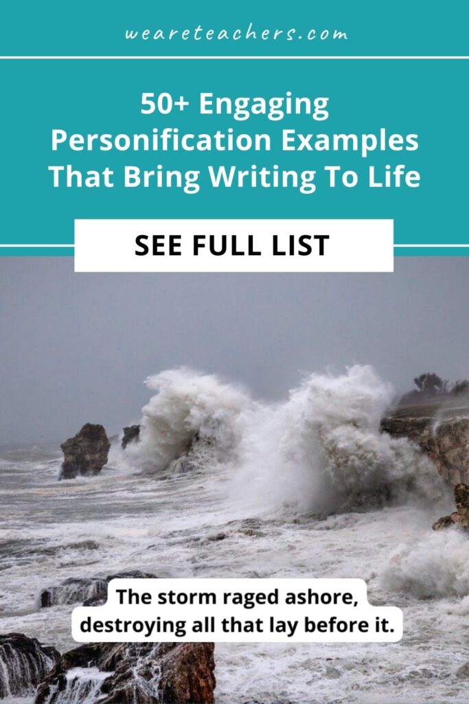 Personification can bring your writing to life. Find the definition of this term plus lots of engaging personification examples here.