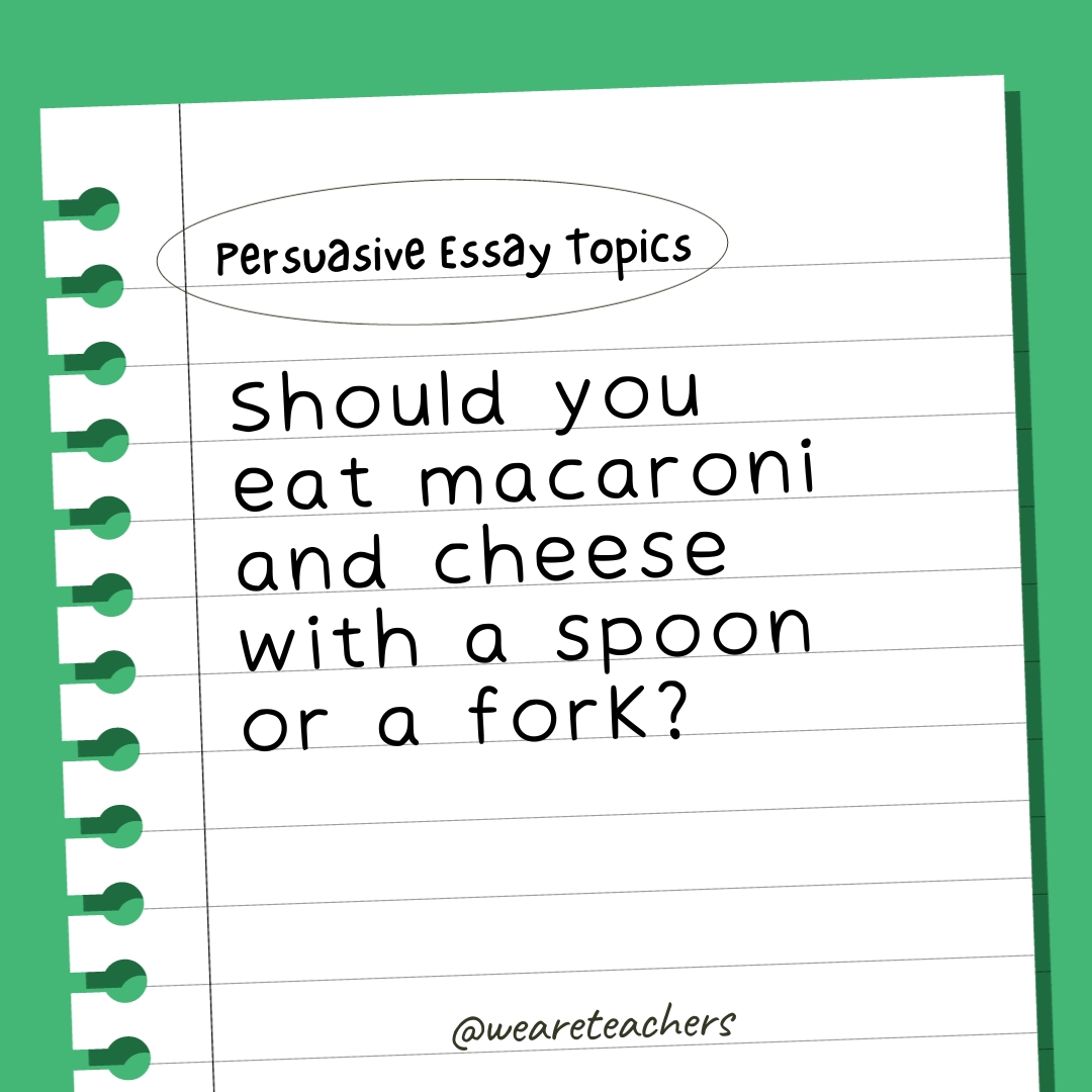 Should you eat macaroni and cheese with a spoon or a fork?