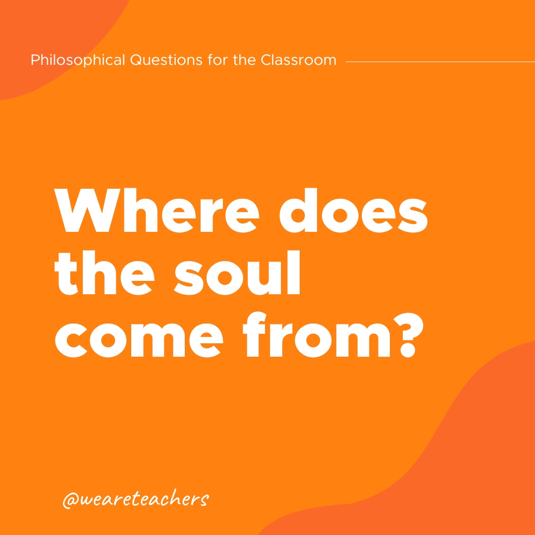 Where does the soul come from?