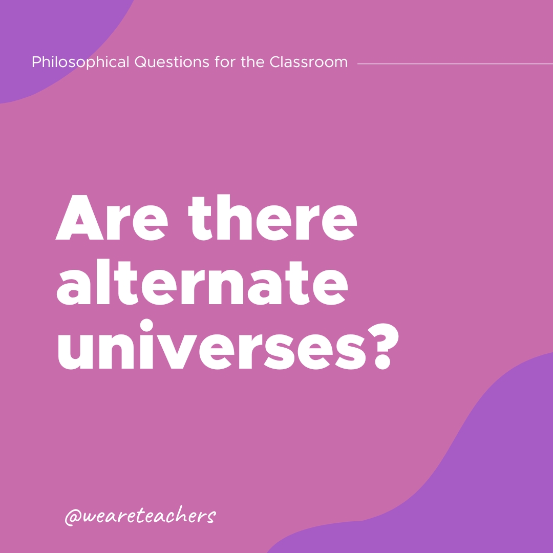 Are there alternate universes?